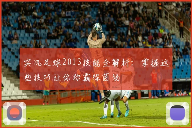 实况足球2013技能全解析:掌握这些技巧让你称霸绿茵场